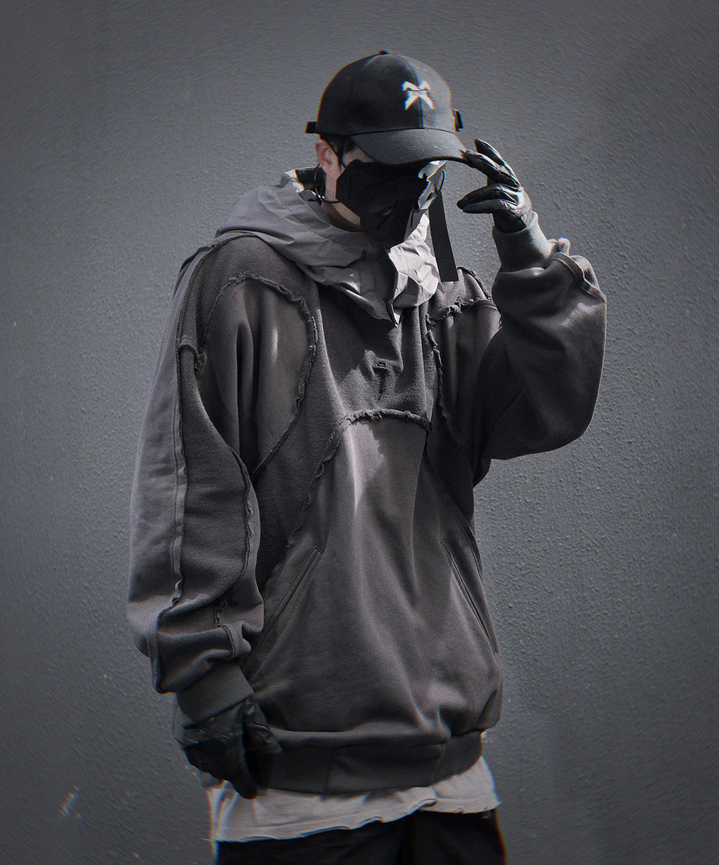 HiH56 Grey NX Hoodie product image