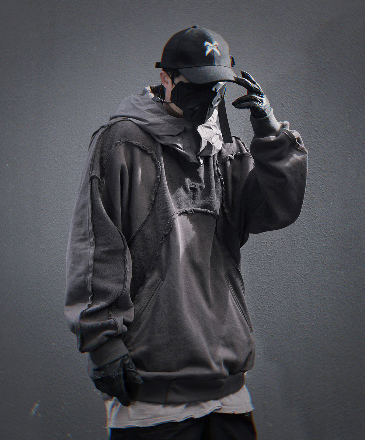 HiH56 Grey NX Hoodie product image