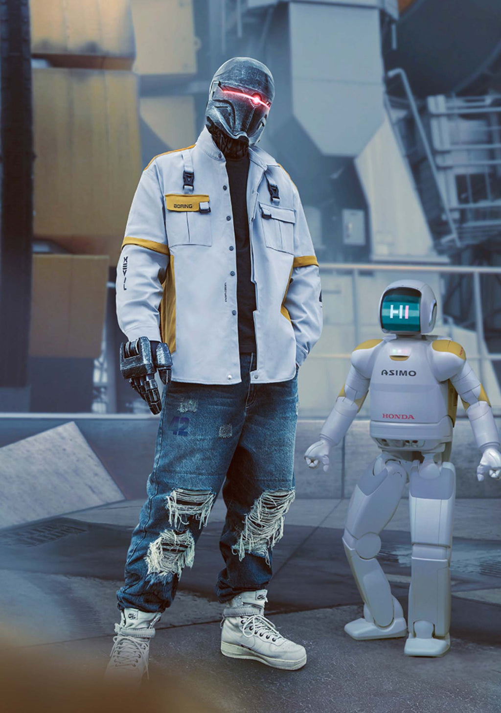 ApeqJ508 Boring Robot Jacket product image