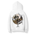 KH9332 Movement of Cranes Embroidery Hoodie product image