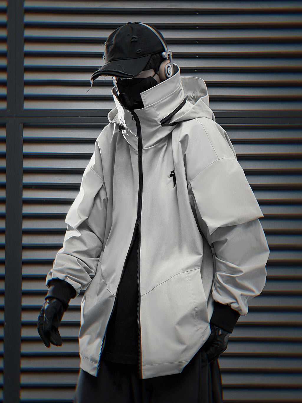 HiJ35 Grey Tech Jacket product image