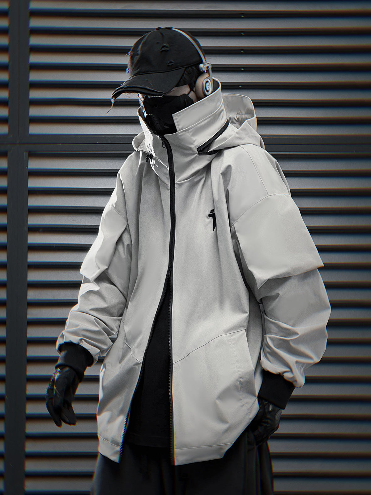 HiJ35 Grey Tech Jacket product image