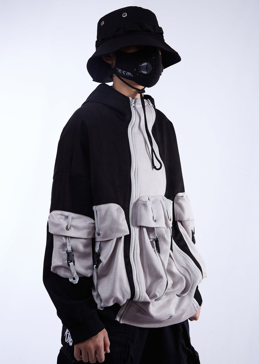 YEH1 Patchwork Functional Hoodie product image
