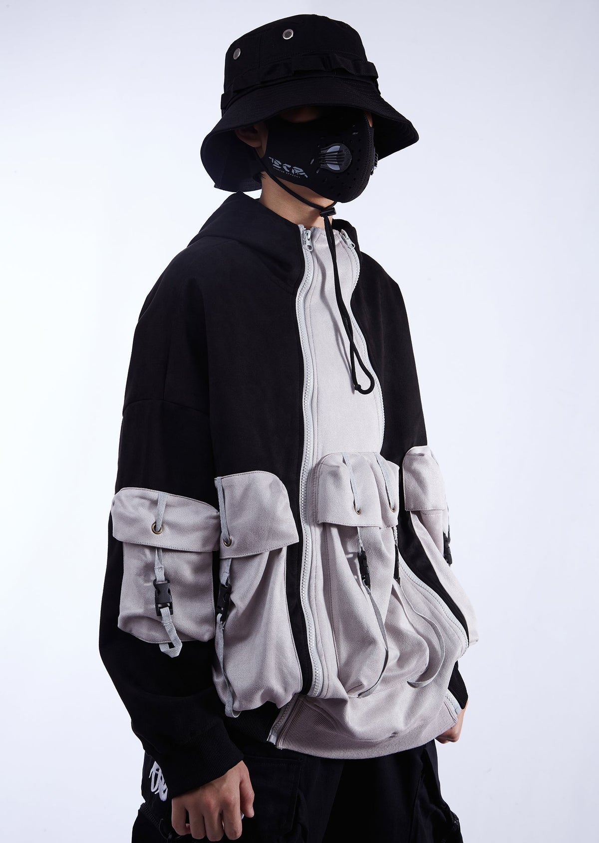 YEH1 Patchwork Functional Hoodie product image