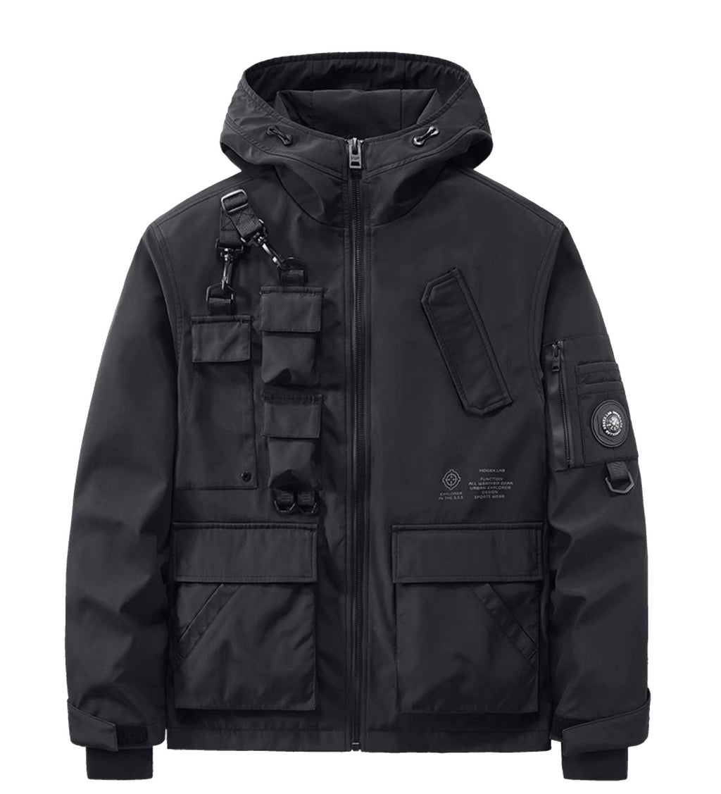 IBJ333 Tactical Matte Black Jacket product image
