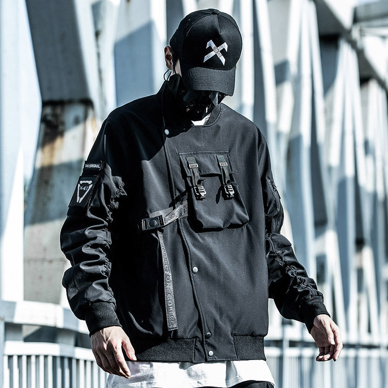 DuskJ6 Scar Slash Bomber Jacket product image
