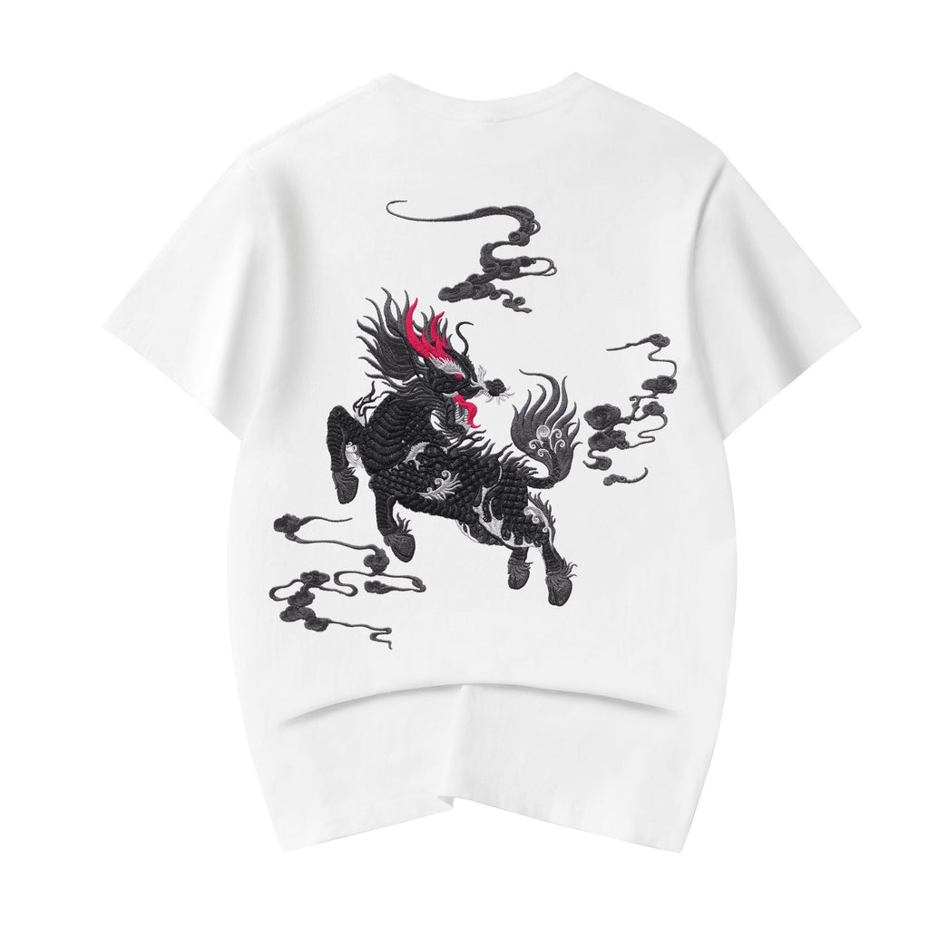 KH870 Kirin Embroidered Tee product image