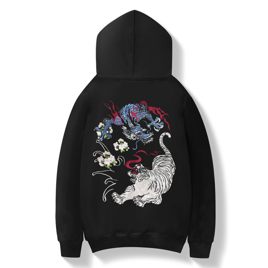KH9977 War of Beasts Embroidered Hoodie product image