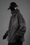 HiH33 Grey Utility Hoodie product image