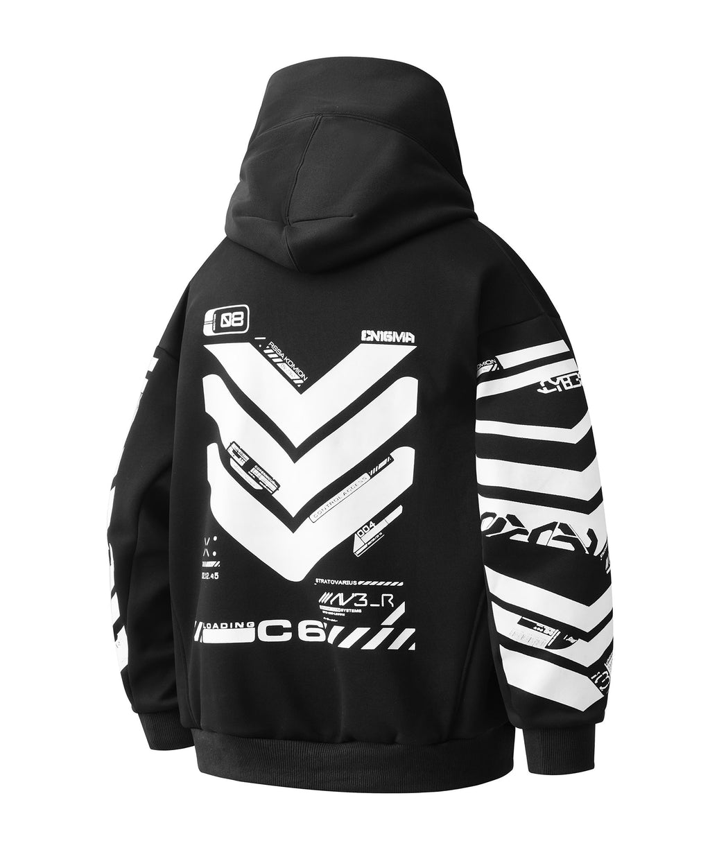 Sim25 Cyberpunk Neck Gaiter Hoodie product image