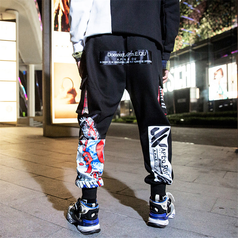 APE2883 Waves Artwork Joggers product image