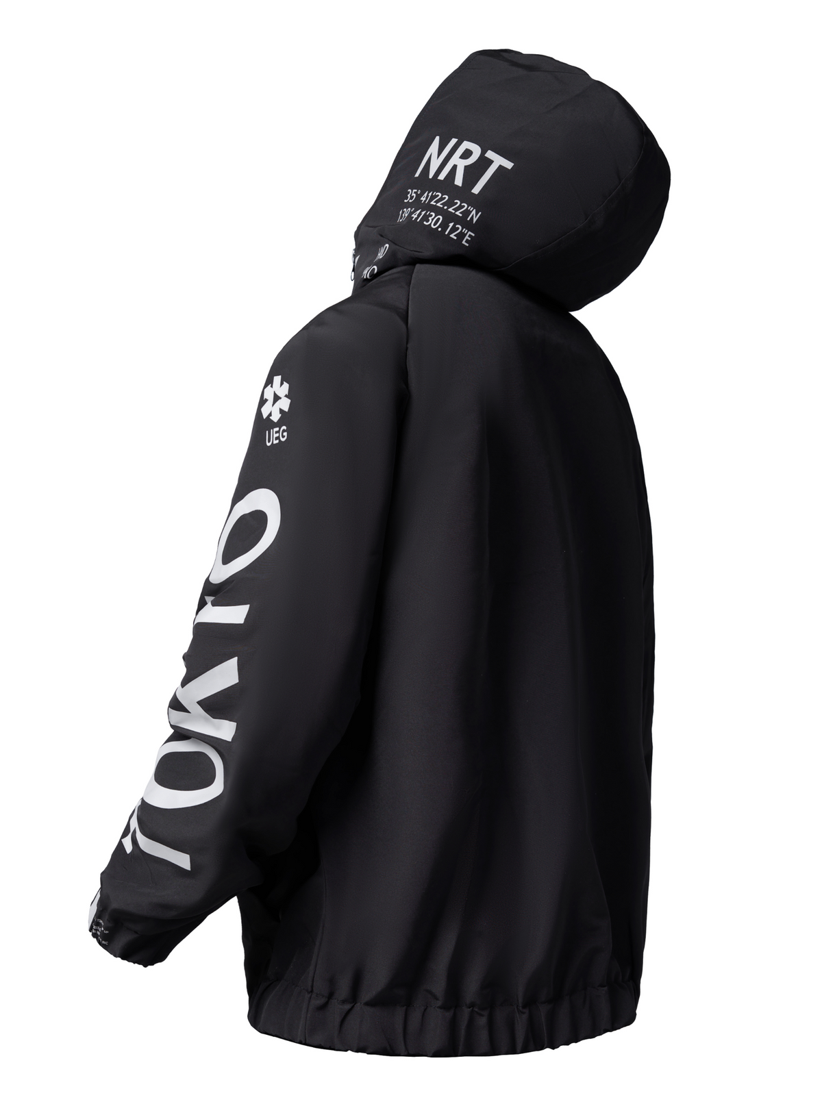 IB433 Black Winter Tokyo Parka Jacket