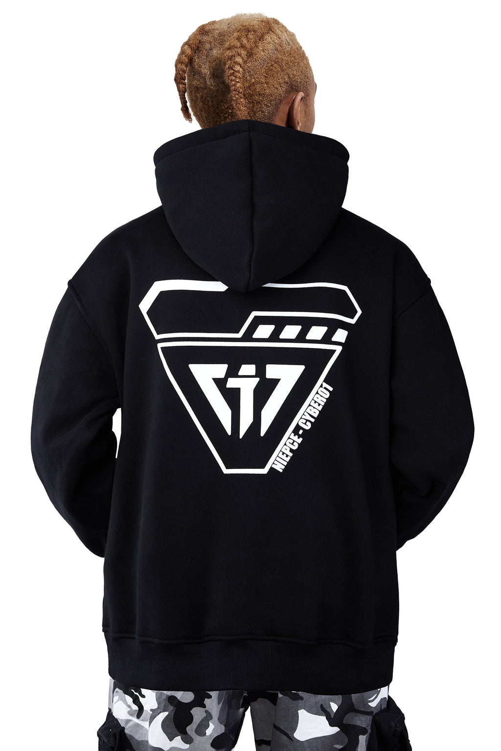 MHH1 Black Niepce Cyber01 Hoodie product image