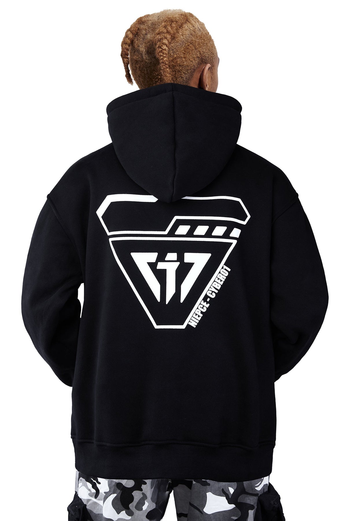 MHH1 Black Niepce Cyber01 Hoodie product image