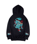 KH9033 Blue Kirin Embroidery Hoodie product image