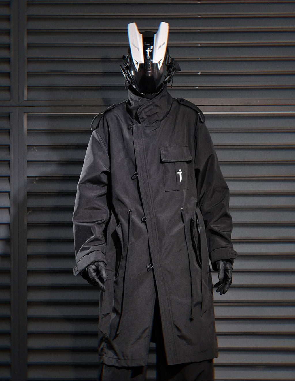 HiJ38 I-Tech Anorak Trench Coat product image