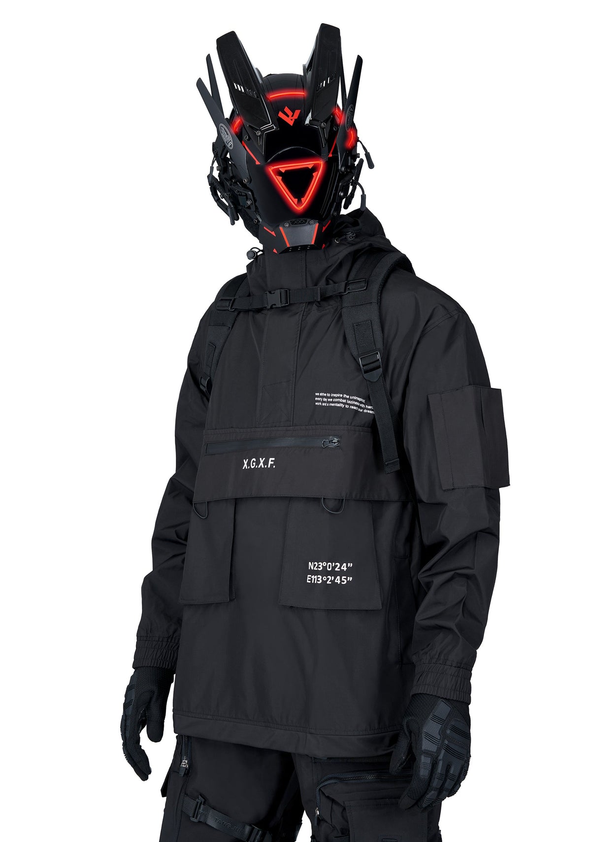 LB9053 Techwear Combat Jacket product image