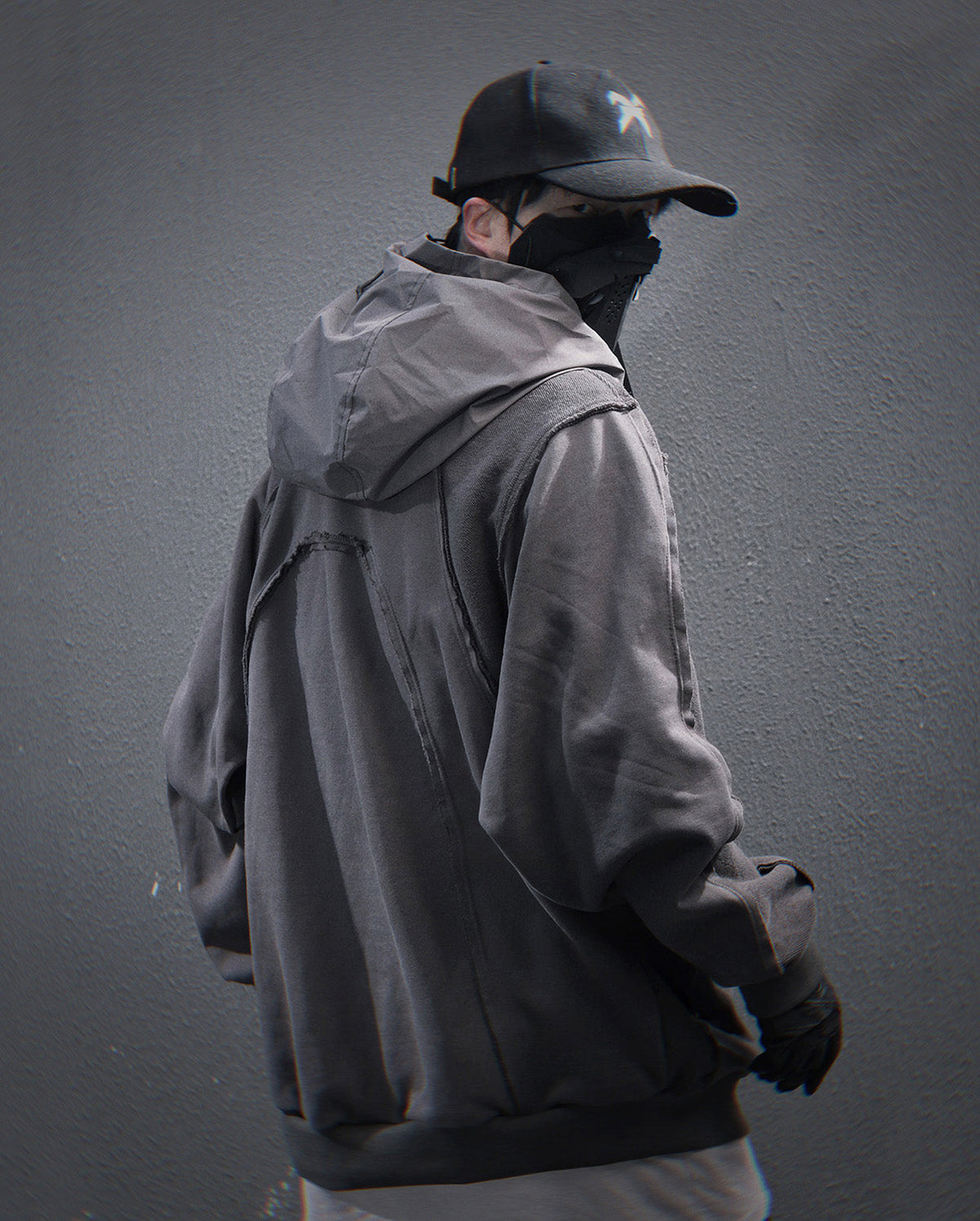 HiH56 Grey NX Hoodie