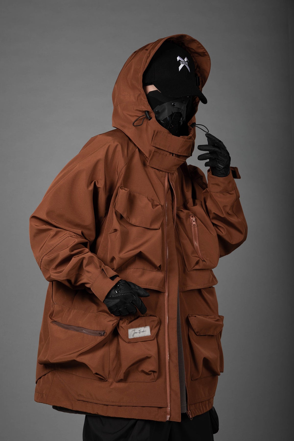 HiJ25 Brown Storage X Tech Jacket product image