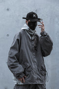 HiJ14 Grey Industrial Climber Jacket product image