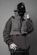 HiH34 Grey Tech Guard Hoodie product image