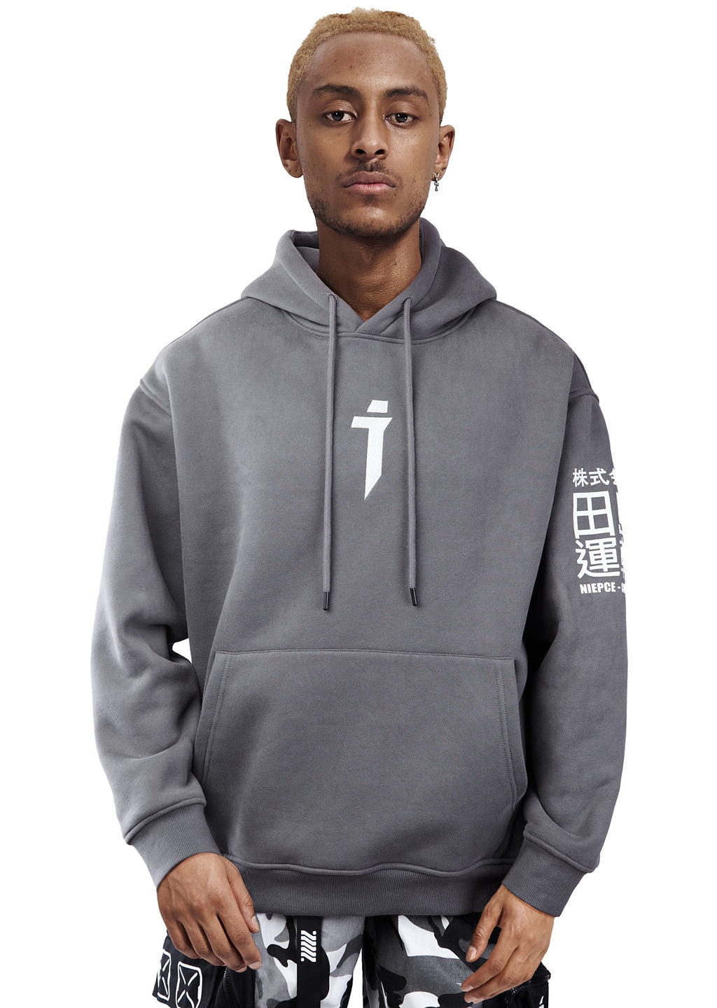 MHH1 Grey Niepce Cyber01 Hoodie product image