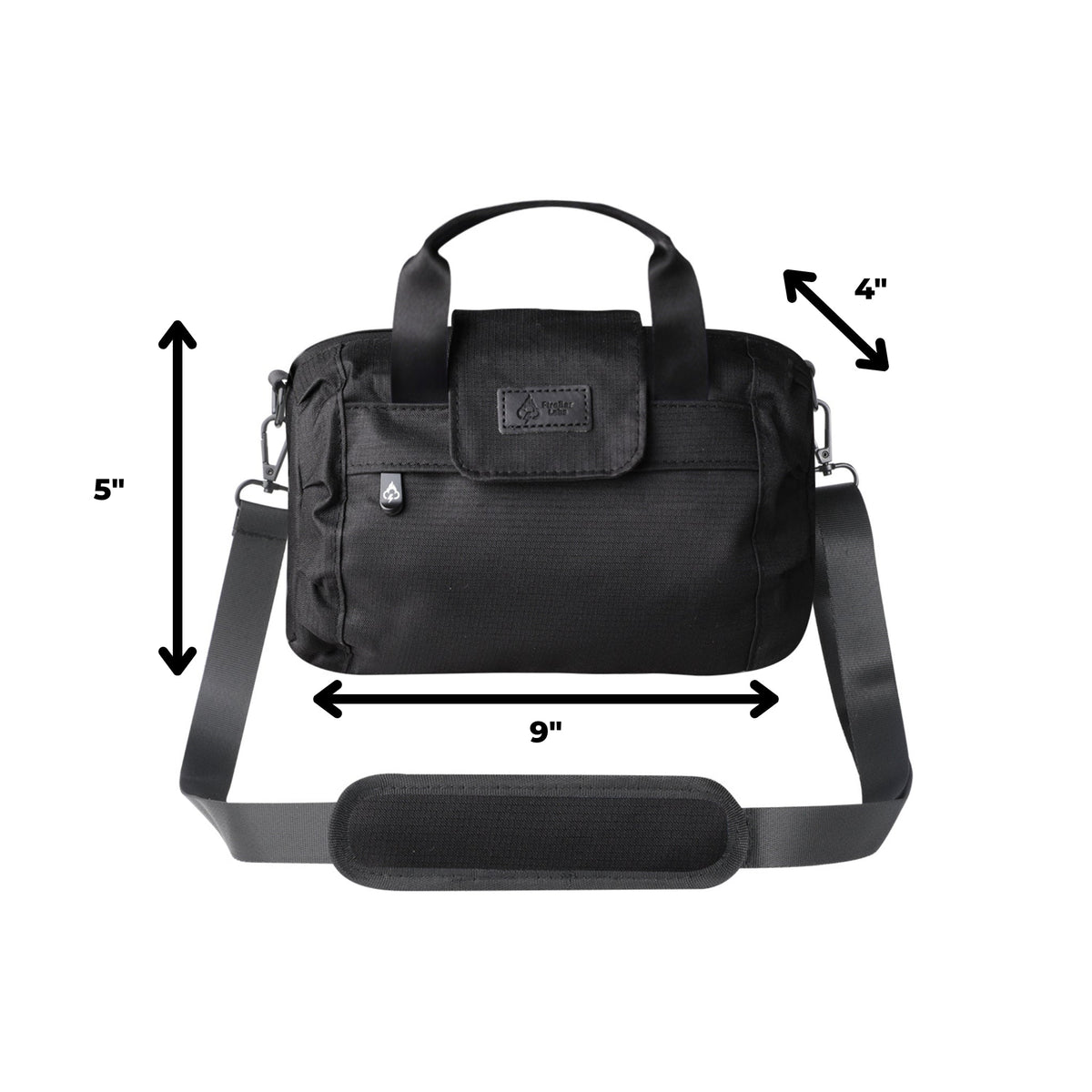 Essential Smell Proof Mini Duffle Bag - Fashionable, Discreet + Hidden Lock (FireBar Labs x PBAL)