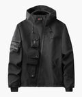 IBJ514 Black Techwear Functional Jacket product image