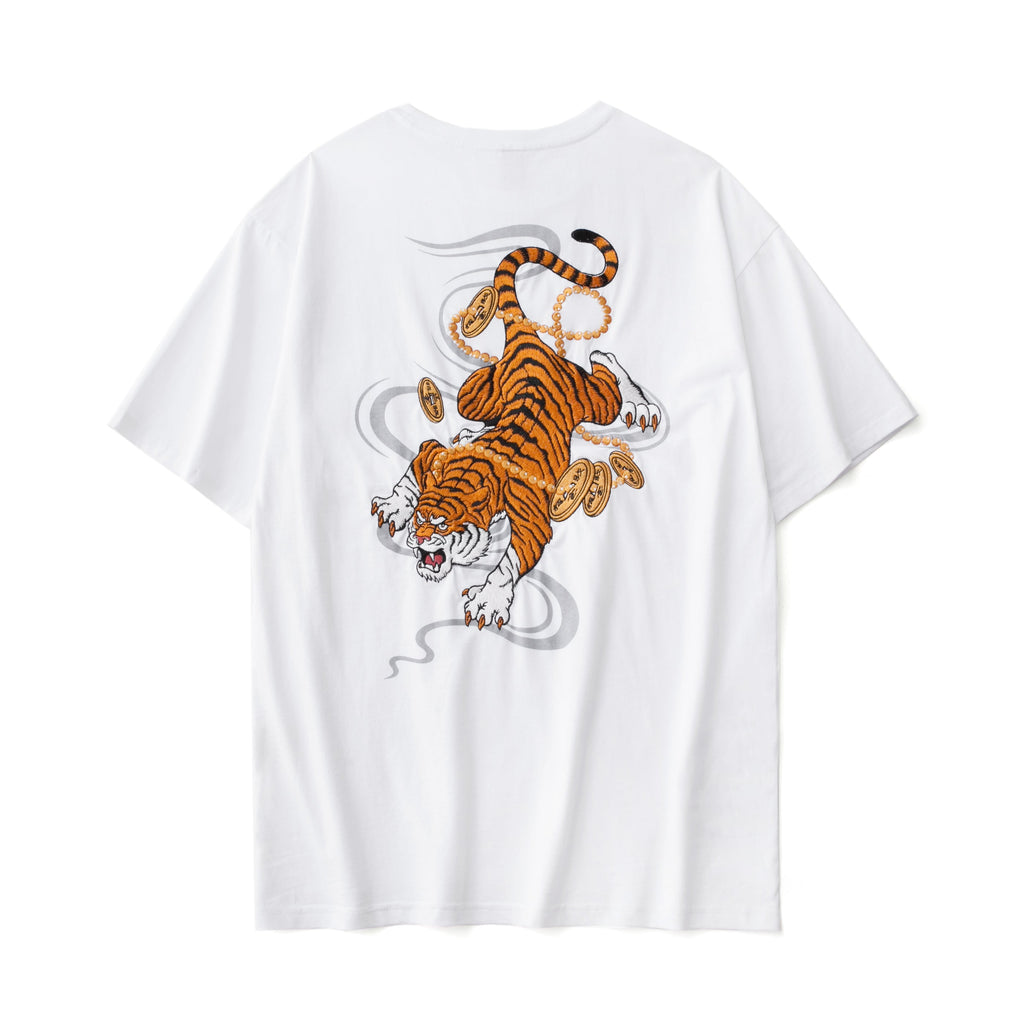 KH5398 Rich Tiger Embroidery Tee product image