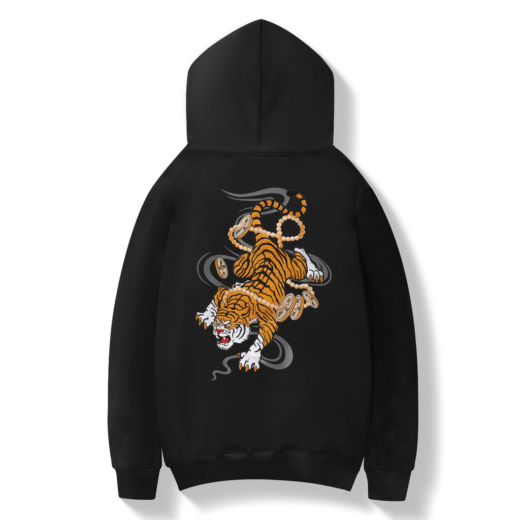 KH9017 Rich Tiger Embroidery Hoodie product image