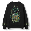 SW9007 Emerald Kirin Embroidery Sweater product image