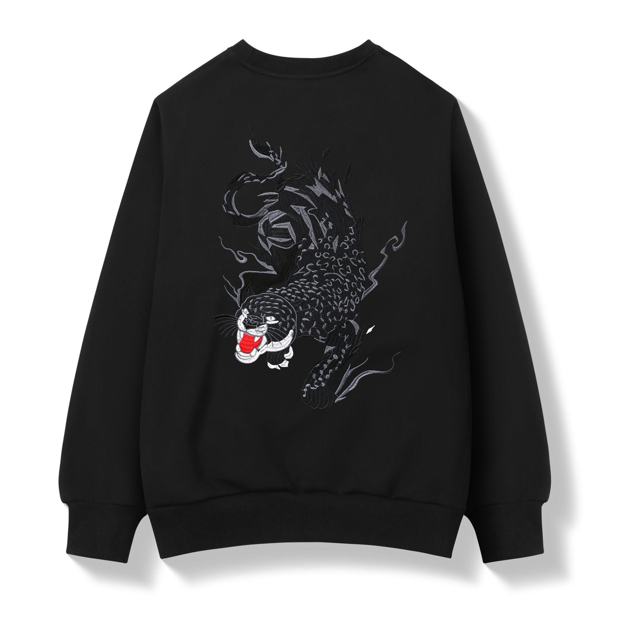 SW9202 Raging Panther Embroidery Sweater product image